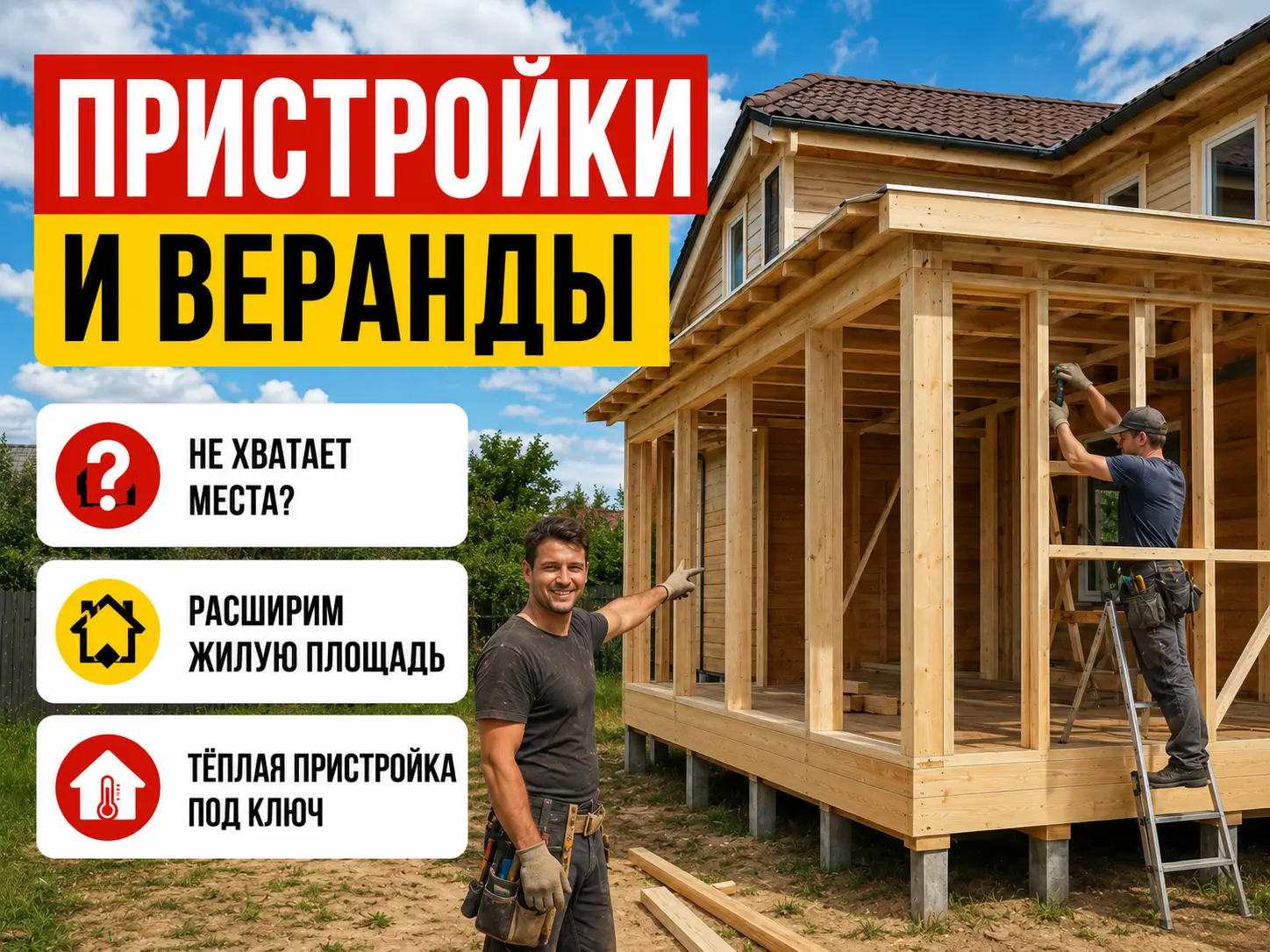 Пристройки и веранды