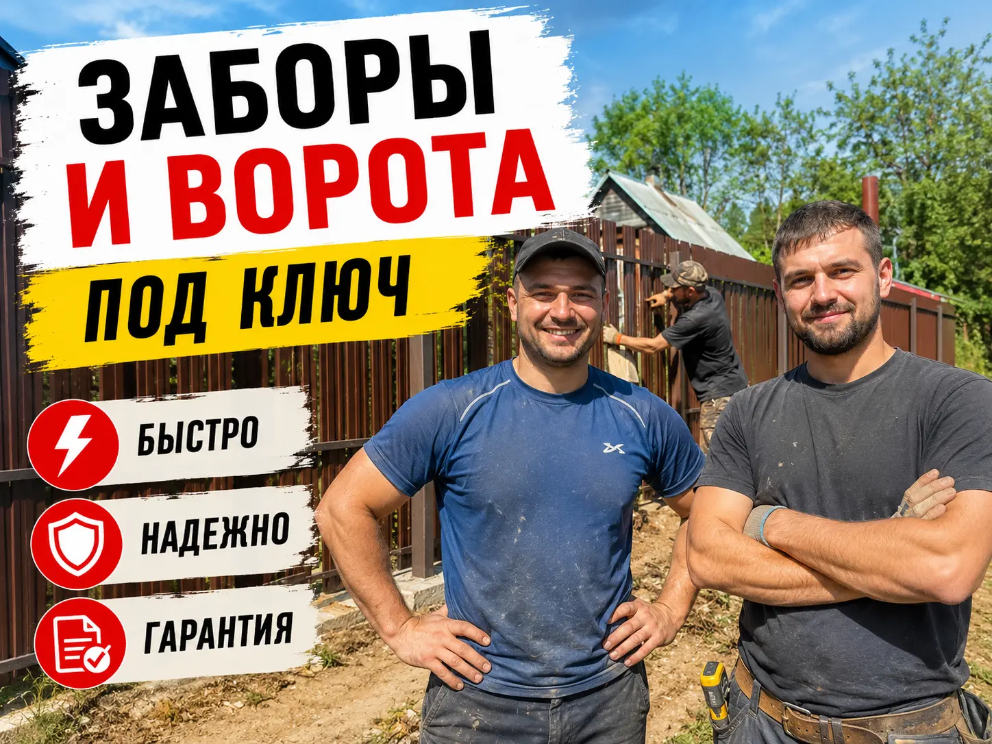 Заборы и ворота