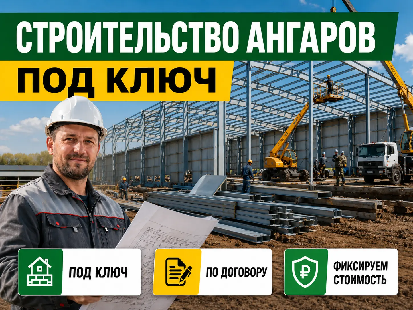 Строительство ангаров